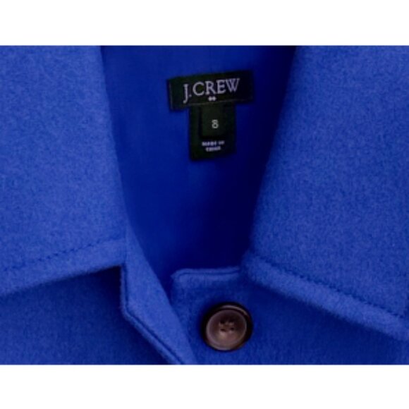 J Crew Classic lady day coat in Italian double-cloth wool - Picture 4 of 7